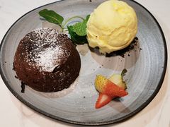 巧克力熔岩蛋糕-斯比特花园西餐厅(大丸百货店)