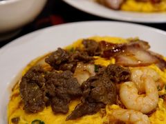 至尊滑蛋三拼饭-有章牛杂(石厦店)