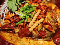 -探鱼·鲜青椒爽麻烤鱼(银泰城店)