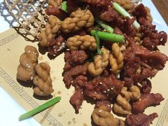-东来菜馆•手抓海鲜家常菜•海鲜锅贴(鸽子窝店)