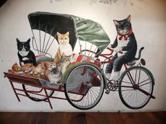 -槟城街头艺术街区