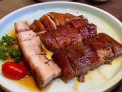 烧鹅烧肉双拼-新旺茶餐厅·早餐·夜宵(仙霞店)