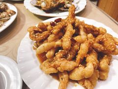 炸鱿鱼条-天伦海鲜·老味道·青岛菜(栈桥天主教堂店)
