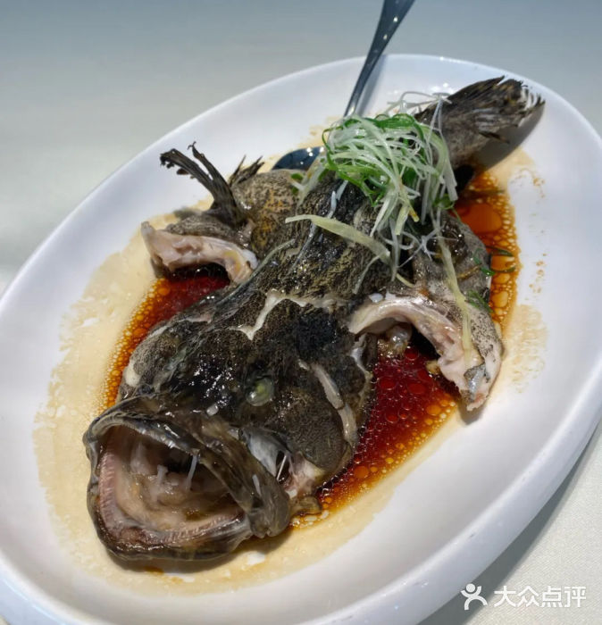 鱼乐轩·俄罗斯海鲜直供餐厅(群力店)清蒸石斑鱼图片