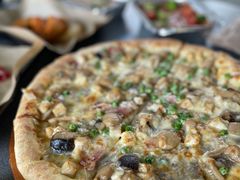 黑松露风味菌菇鸡肉比萨-达美乐比萨(深圳广厦路店)