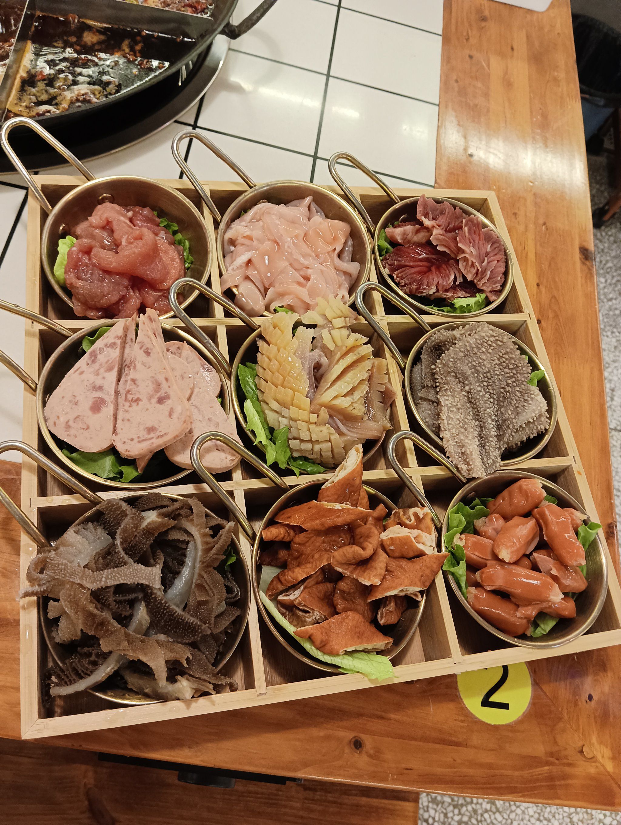特色小碗碗菜火锅