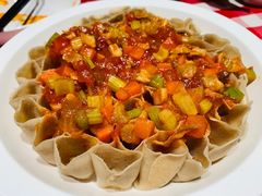 西红柿浇汁莜面-西贝(上海我格广场店)