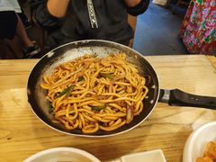 黑胡椒炒乌冬-锅儿挑面馆