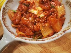 泡菜炒五花肉-쌍화점 霜花店·朝鲜族料理(徐家汇店)