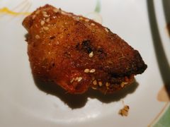 焦嫩烤鸡翅-探鱼·鲜青椒爽麻烤鱼(广州欣荣广场店)