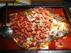 香辣味烤鱼-探鱼·鲜青椒爽麻烤鱼(钟楼众汇广场店)