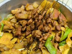 -尕有炕锅烤羊肉