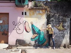 -槟城街头艺术街区