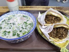 羊肉汤（多肉）-穆得·老周家牛肉烧饼(普利街店)