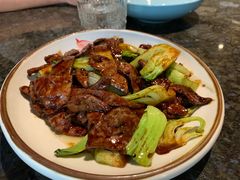 菜梗炒猪肝-菲乐餐厅(三十年经营·湖滨路店)