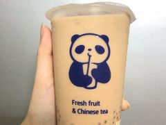 招牌芋圆奶茶-茶百道(长龙店)
