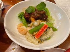 虾仁独面筋-渔家风味·鲅鱼水饺·央视展播·海鲜天津菜(开发区店)