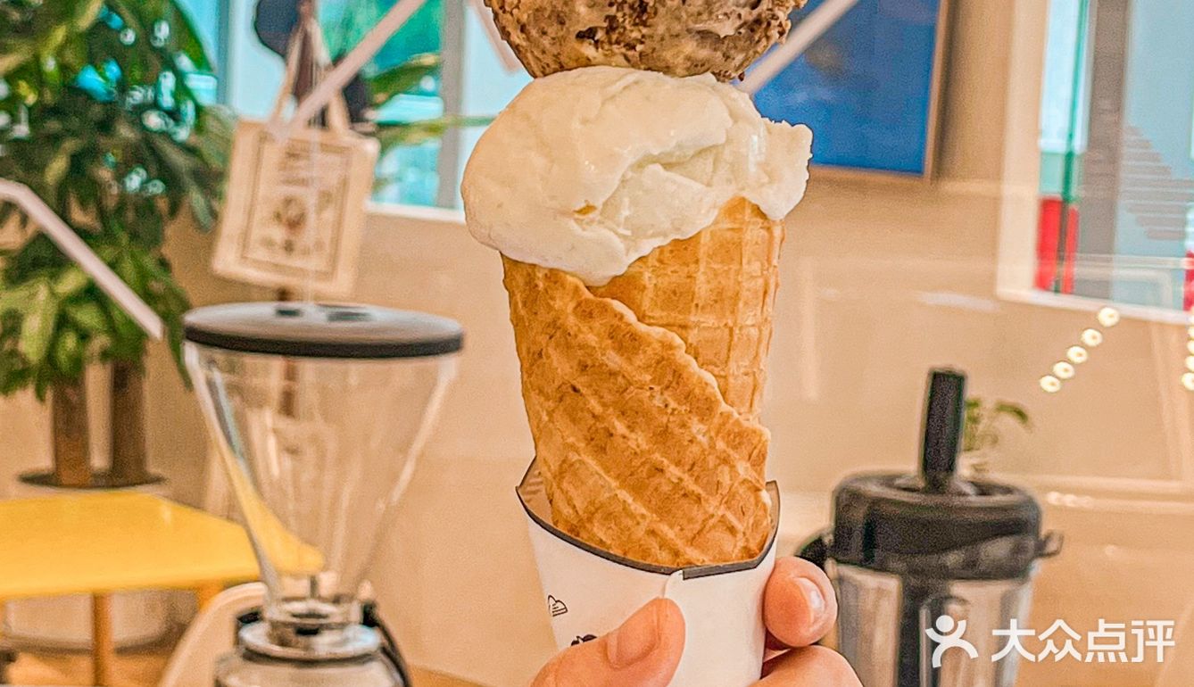  青柠味的夏天⁉️ 就在冰淇淋天花板~    