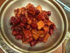 滋补大枣驴肉锅-唐山宴百姓府邸院落中餐