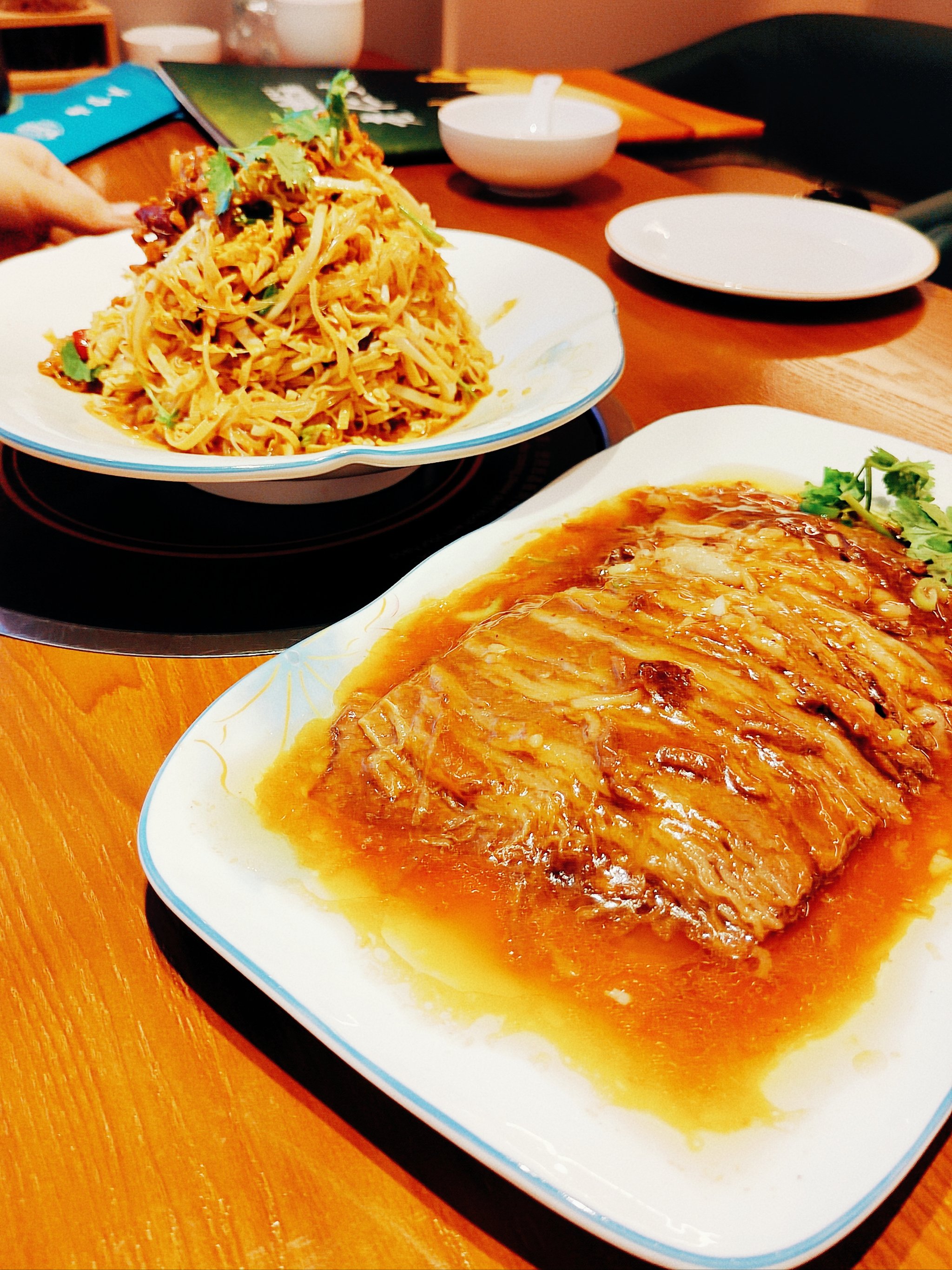 山西清真菜美食,老仁义的正宗牛羊肉