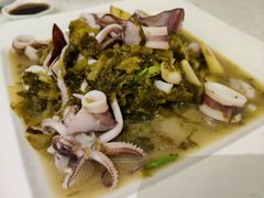 酸菜炒鱿鱼-温岭人家(红花北路店)