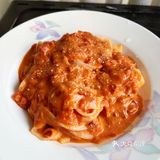 蛋清番茄奶油Pasta
