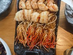 铁板大虾段-Hatsune隐泉日式料理(三里屯太古里店)