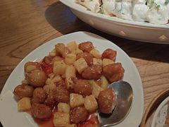 菠萝陈皮咕噜肉-金苑酒家·客家菜·广东老字号(万象店)