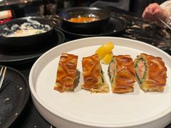 菠菜扇贝三文鱼惠灵顿-LES ELITES 英集荟(南京西路店)