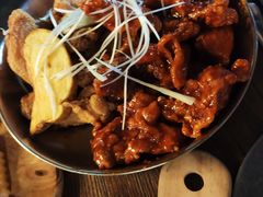 韩式炸鸡-MI WU FACTORY米屋美食工厂餐厅(绿地店)