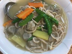 上汤鱼皮角浸鱼面-水乡人家私房菜(逢简店)