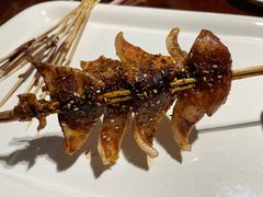 烤鲜鱿鱼-三个大叔烤羊肉串·炭炉砂锅菜(西三旗店)