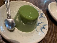 自制招牌抹茶布丁-大雄寿司(中华广场店)