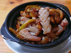 三鲜茄子煲-健康小吃
