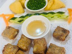 潮州炸果肉拼布仔豆腐-潮静·潮州小馆·海鲜·卤味·砂锅粥