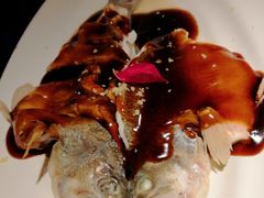 西湖醋鱼-绿茶餐厅(石家庄万象城店)