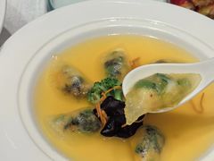 高汤浸海胆玉带饺-景月阁空中食府(希尔顿酒店)