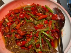 小炒黄牛肉-千百味红餐厅·江西菜(绿地双子塔店)