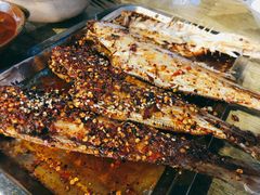 烤巴掌耗儿鱼-袁师傅烤肉(弹子石店)