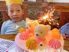 -咖咖熊蛋糕定制·蓝风车动物奶油