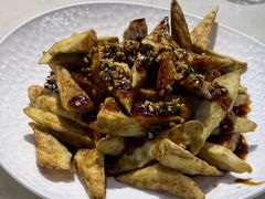 果仁脆皮茄子-后海16号·北京私房菜