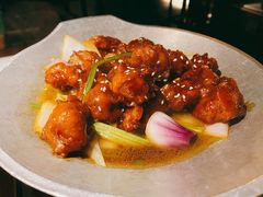 蒜香蜜汁排骨-绿茶餐厅(城西银泰城店)