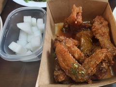 甜辣味半鸡-富乐满韩国正宗炸鸡韩国料理(虹泉路店)