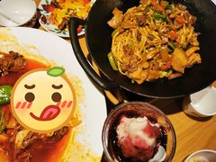 小炒肉豆角焖面-西北45°(世茂广场店)