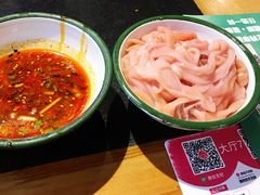 招牌生扣鲜鸭肠-王婆乔鲜鱼自助火锅(蜀汉路店)