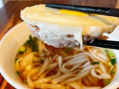 肉丝肉饼蒸蛋-矮子粉店1985·长沙米粉(湘春路店)