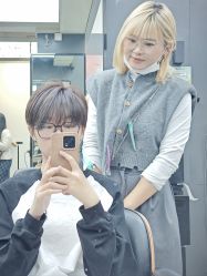 -藤野造型专业烫染接发