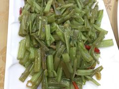 虾酱炒通菜梗-潮喜竹溪荔湖酒家(荔枝湾店)