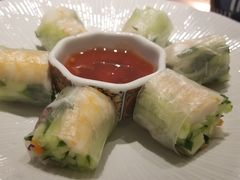 生春卷-炎蔵牛舌烤肉