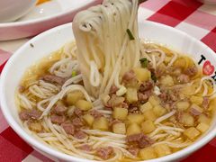 羊汤空心挂面-西贝莜面村(万象天地店)